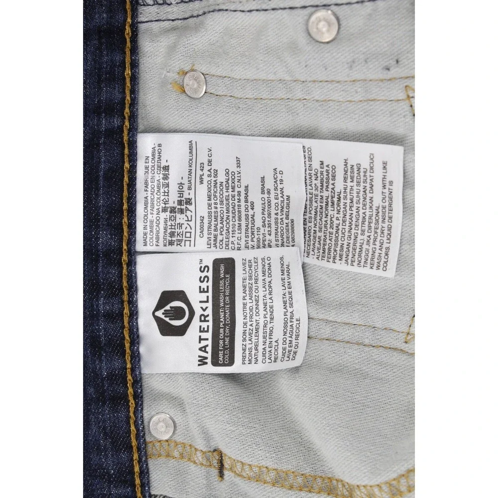 Levi's 559 Jeans‎ Mens 38x32 Blue Medium Wash Straight Leg Relaxed Fit #2